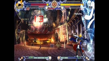 Blazblue Calamity Trigger Jin 8k combo