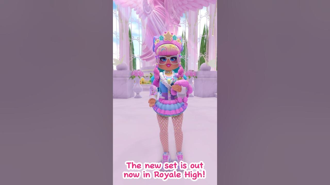 THE NEW STARLIGHT SET IS OUT NOW IN ROYALE HIGH! New Dress Up Menu Rework  too! #royalehigh #roblox 