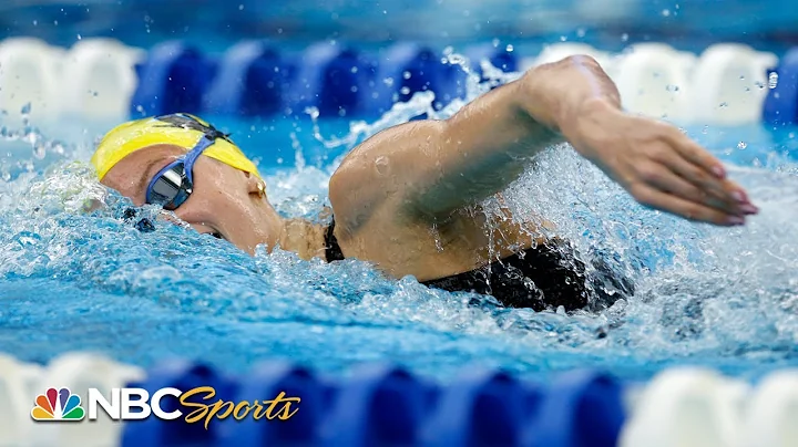 16 year old phenom Summer McIntosh puts up histori...
