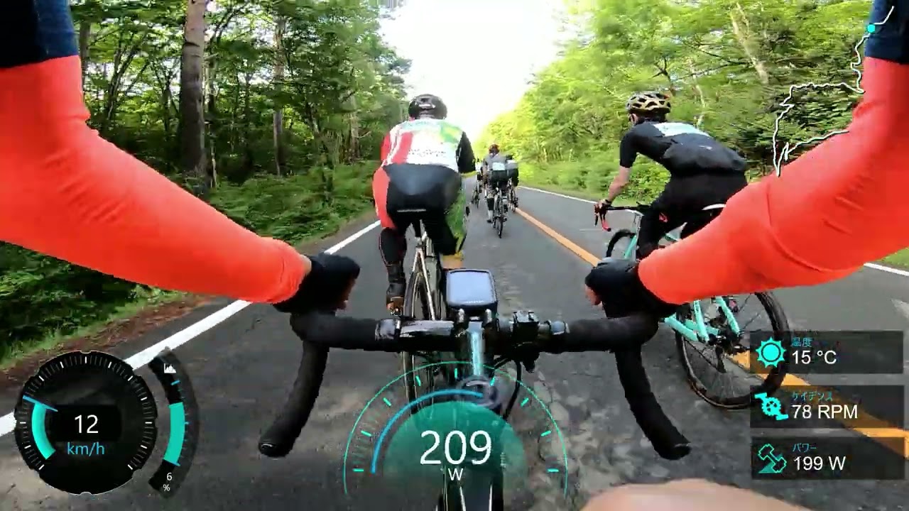 【ブロンズ】第21回富士ヒルクライム2025 第4スタート  最前列グループ 7:10開始 85分台