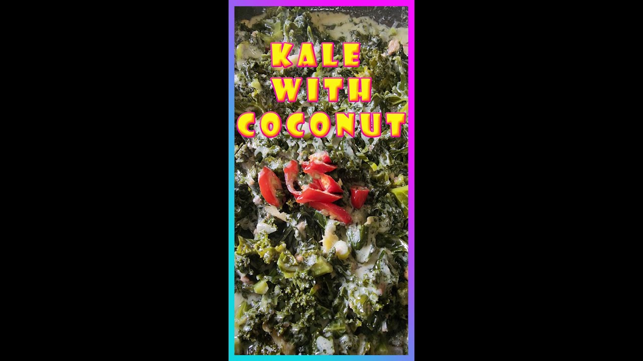 KALE WITH COCONUT MILK 