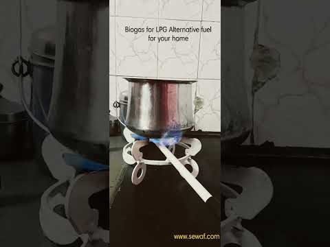 Biogas to saving LPG your home