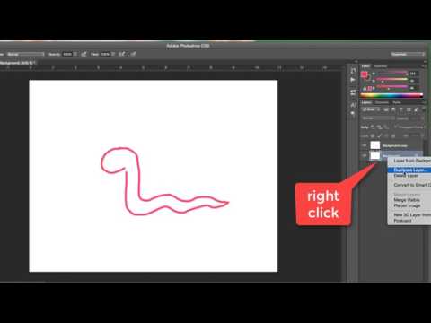 Draw an animated frame-by-frame gif in Photoshop CS