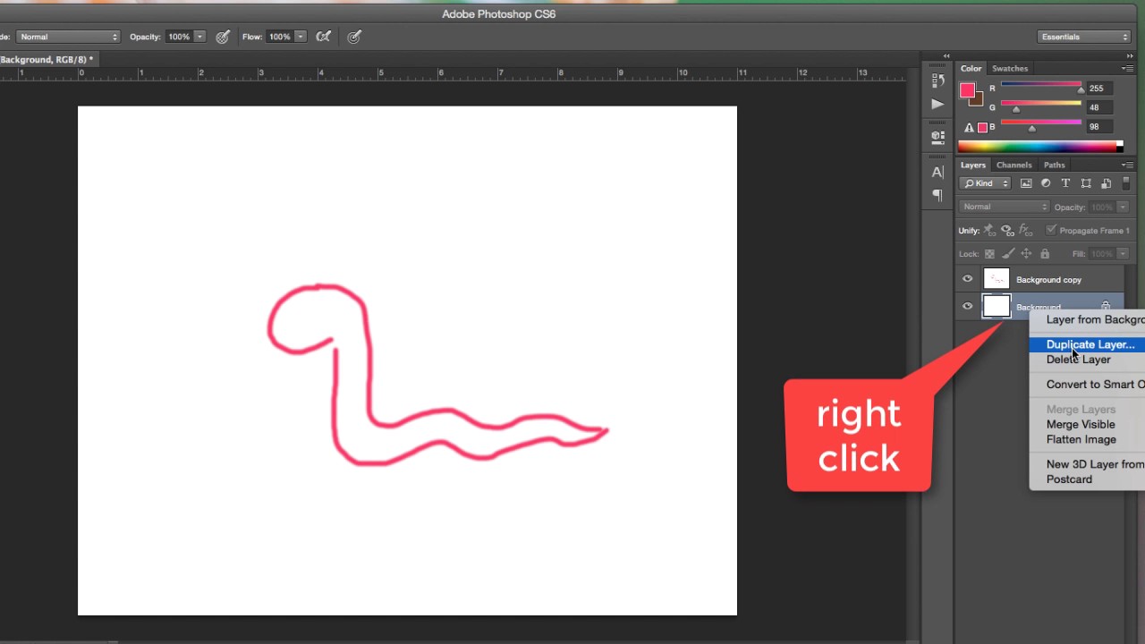 Create an Animated Gif in Photoshop CS6 