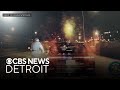 Video shows Michigan trooper jumping out of way moments before crash