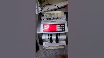 Rs 6950 cash counting machine with fake detector | Available on IndiaMART