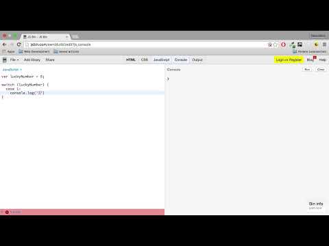 Accelerated JavaScript 0214 Control Structures   Switch