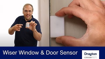 🔧 Wiser Window and Door Sensor – Quick Install & Setup Guide