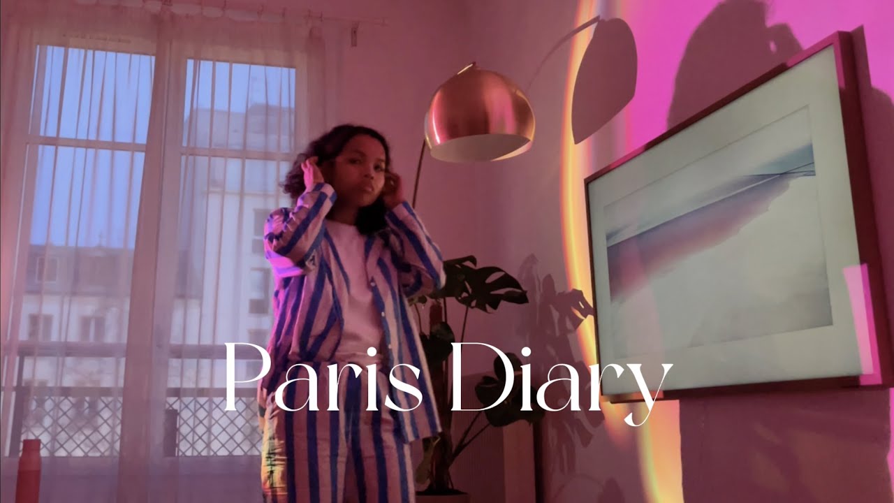 Paris Diary | mettre de l'ordre dans sa vie, eczéma life, tournage