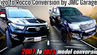 2007 model hilux converted to 2023 model | Complete build video + guide