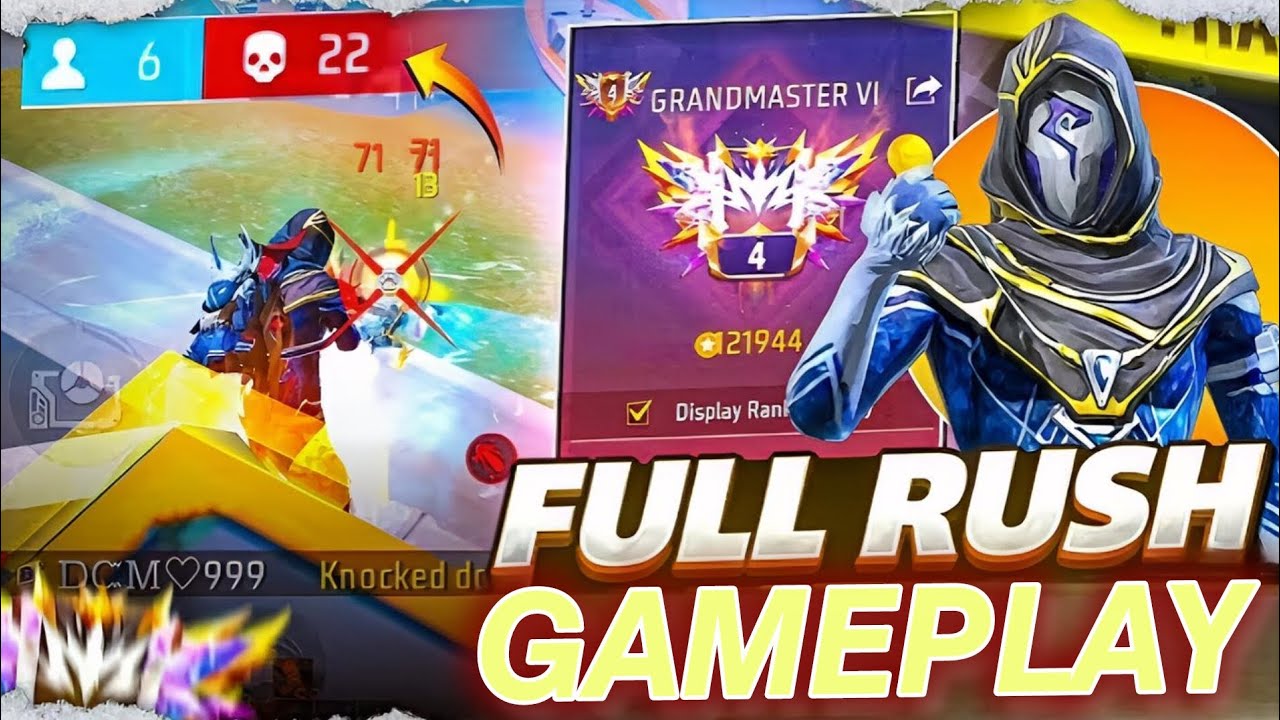 Full Rush Gameplay On Region Top 4 🔥| Region Top 1 Pushing - YouTube