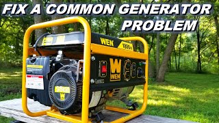 Fix a very common problem on a generator