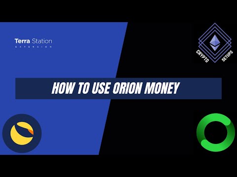 How to use Orion Money Tutorial 2021