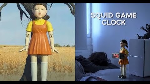 Trend Squid Game Alarm Clock 2021-2022 ❌ 🎥