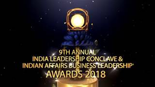 India Leadership Conclave 2018 Award Presentation Ceremony