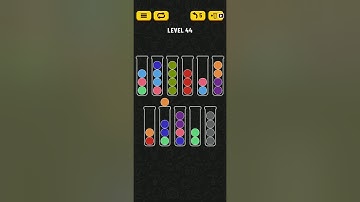 Ball Sort Puzzle Level 44