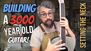 How To Make An Acoustic Guitar Episode 31 (Setting The Neck)