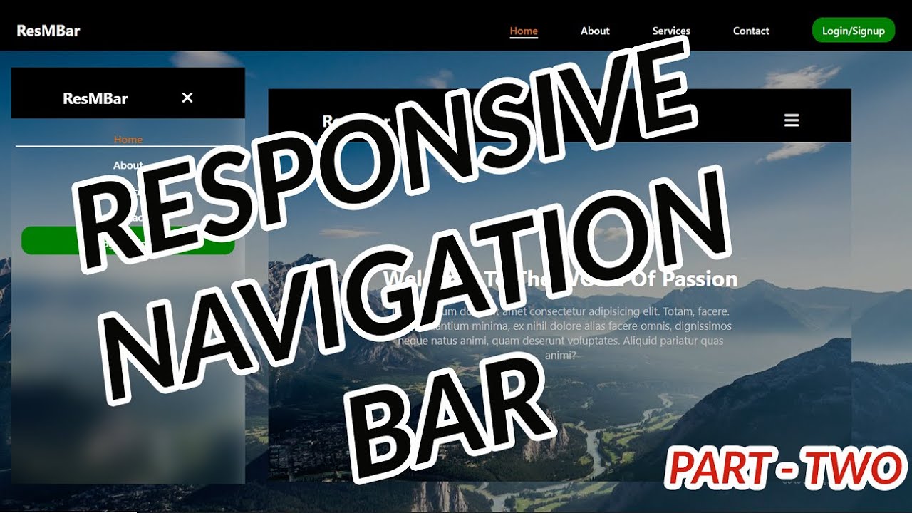 Elevate UI: Responsive Navigation Menu Pro Tips! - HTML, CSS & JS (Part ...