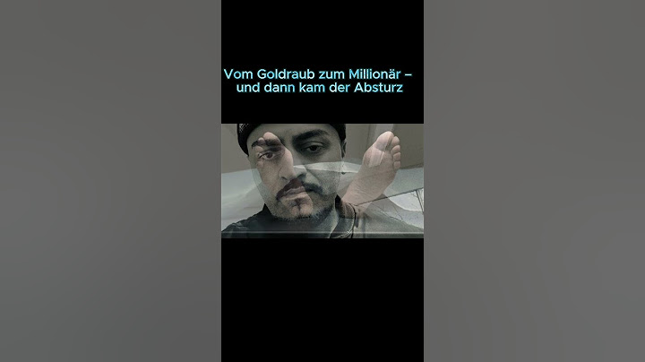 Vom Goldraub zum Millionär – und dann kam der Absturz | Crime insight