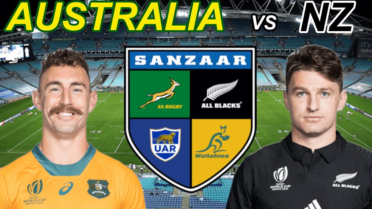 AUSTRALIA vs NEW ZEALAND Rugby Championship 2024 Live Commentary - YouTube