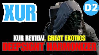 Destiny 2 XUR REVIEW - DEEPSIGHT HARMONIZER for sale - 31Jul 26, Jul/31/26