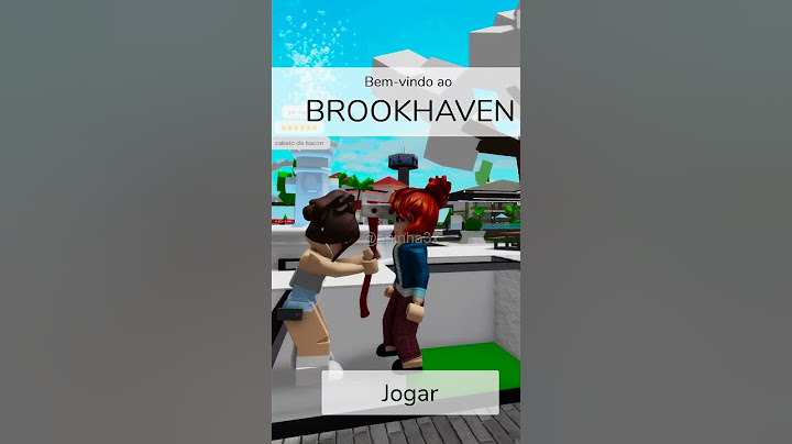 Ela não esperava por isso 😂 #roblox #brookhaven