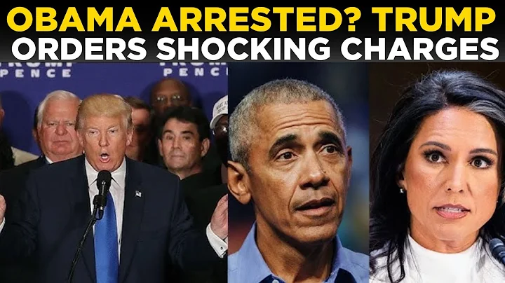 US NEWS LIVE | Trump Orders Obama Arrest Tulsi Reveals Shocking Charges In US | TRUMP NEWS
