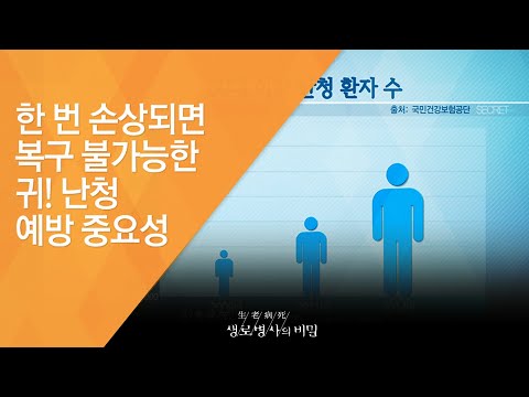 한 번 손상되면 복구 불가능한 귀! 난청 예방 중요성 - (20150617_548회 방송)_소리 없는 아우성, 귀(耳)의 비밀