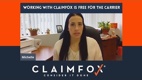 ClaimFox is free to the carrier
