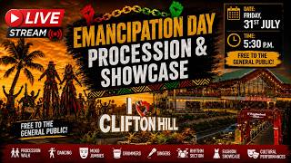 Live Stream of Emancipation Procession & Celebration in Clifton Hill, Point Fortin, Trinidad 🇹🇹