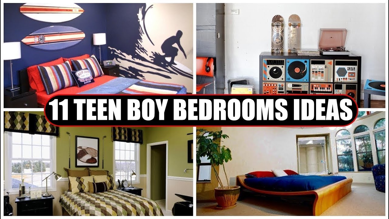 11 TEEN BOY BEDROOMS IDEAS