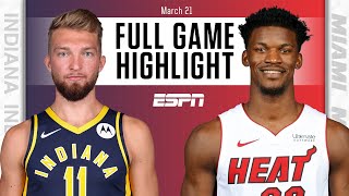 Dramatic Indiana Pacers vs. Miami Heat game ends in OT [FULL GAME HIGHLIGHTS] | NBA on ESPN