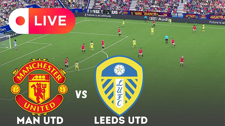 LIVE - MANCHESTER UTD vs LEEDS UTD / Club Friendly 2025 | Realistic eFootball Pes 21 Gameplay