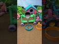 😱 Real Working Mini Tractor Making Cement Pillar | Amazing DIY Construction Machine 🚜#shorts