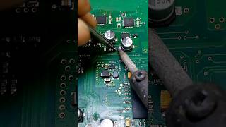 How to Solder SMD Resistors using Soldering Iron Resimi