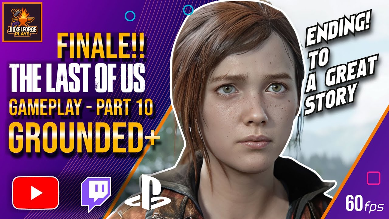 JigxelForgePlays | The Last Of Us Part 1 ENDING  Emotional Finale Tears! 😭 PS5 1080p 60fps