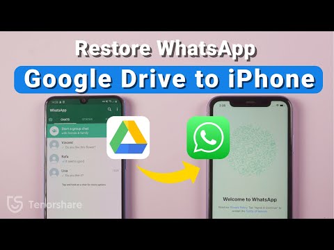 How to   Restore Whatsapp Backup From Google Drive To Iphone | Simplest Guide on Web
