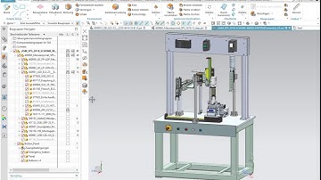 Siemens NX - Components as Digital Twin used in NX - powered by CADENAS