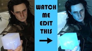 Editing Loki Cosplay Photos