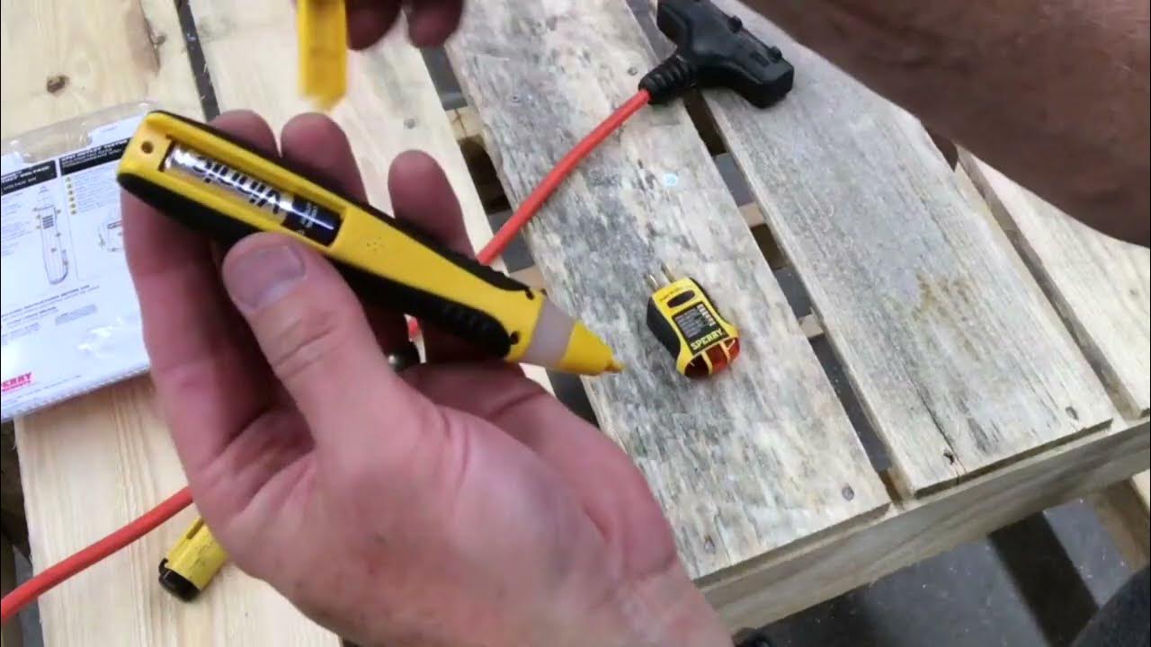 The Sperry Voltage Test Kit and Why for Beginning DiYers this is a MUST