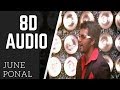 June Ponal | unnale unnale | 8D AUDIO | use headphone