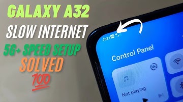 Galaxy A32 Internet Setup | After Reset Data Not Working