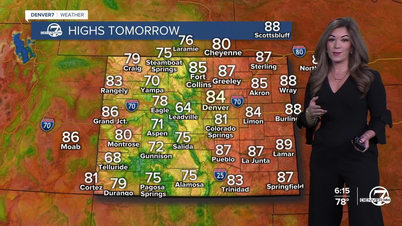 Unseasonably warm and dry Thursday with cooler temps Friday - YouTube