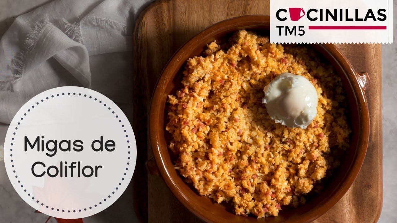 Migas de Coliflor | Migas sin Pan | Recetas Thermomix