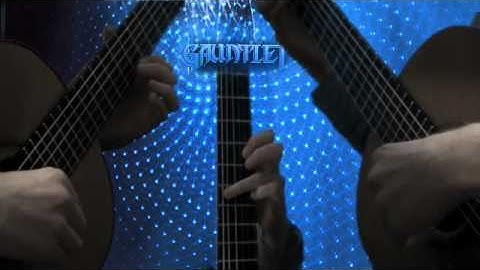 Gauntlet - Intro Theme (Acoustic Classical Guitar Nes 8 bit Cover Nintendo Sega Game Music)