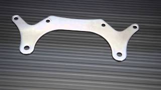 ヤマハ【SR400 1JR】社外デイトナミニメーターステーダブルはこんな感じです。