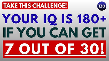 YOUR IQ IS 180+ IF YOU CAN GET 7 OUT OF 30! || 30 QUESTIONS #generalknowledge #quiztime #quiz #gk