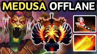 🔥 MEDUSA OFFLANE IS UNSTOPPABLE | SCALE, STONE, MANA 🔥 DOTA 2