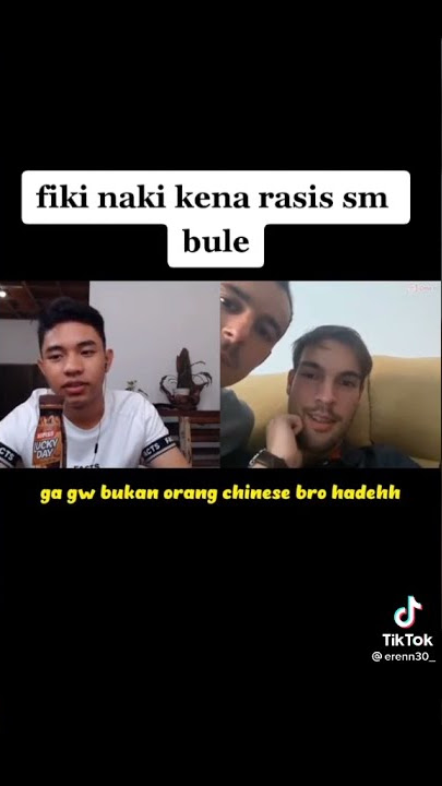 Fiki Naki kena rasis oleh bule