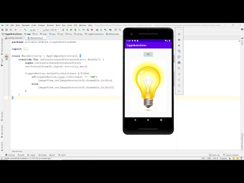 Toggle Button - Android Kotlin